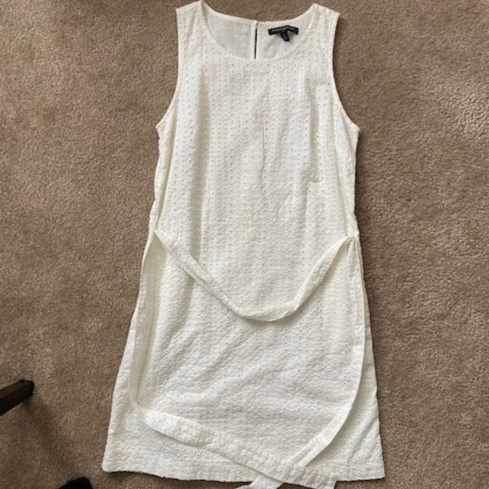 Banana Republic | White Eyelet Dress